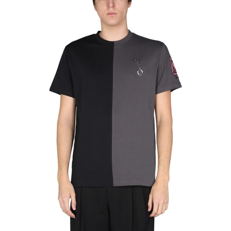 Fred Perry X Raf Simons Men Crewneck T-Shirt